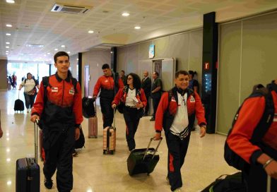 Delegação amazonense chega a Brasília para os Jogos da Juventude 2025